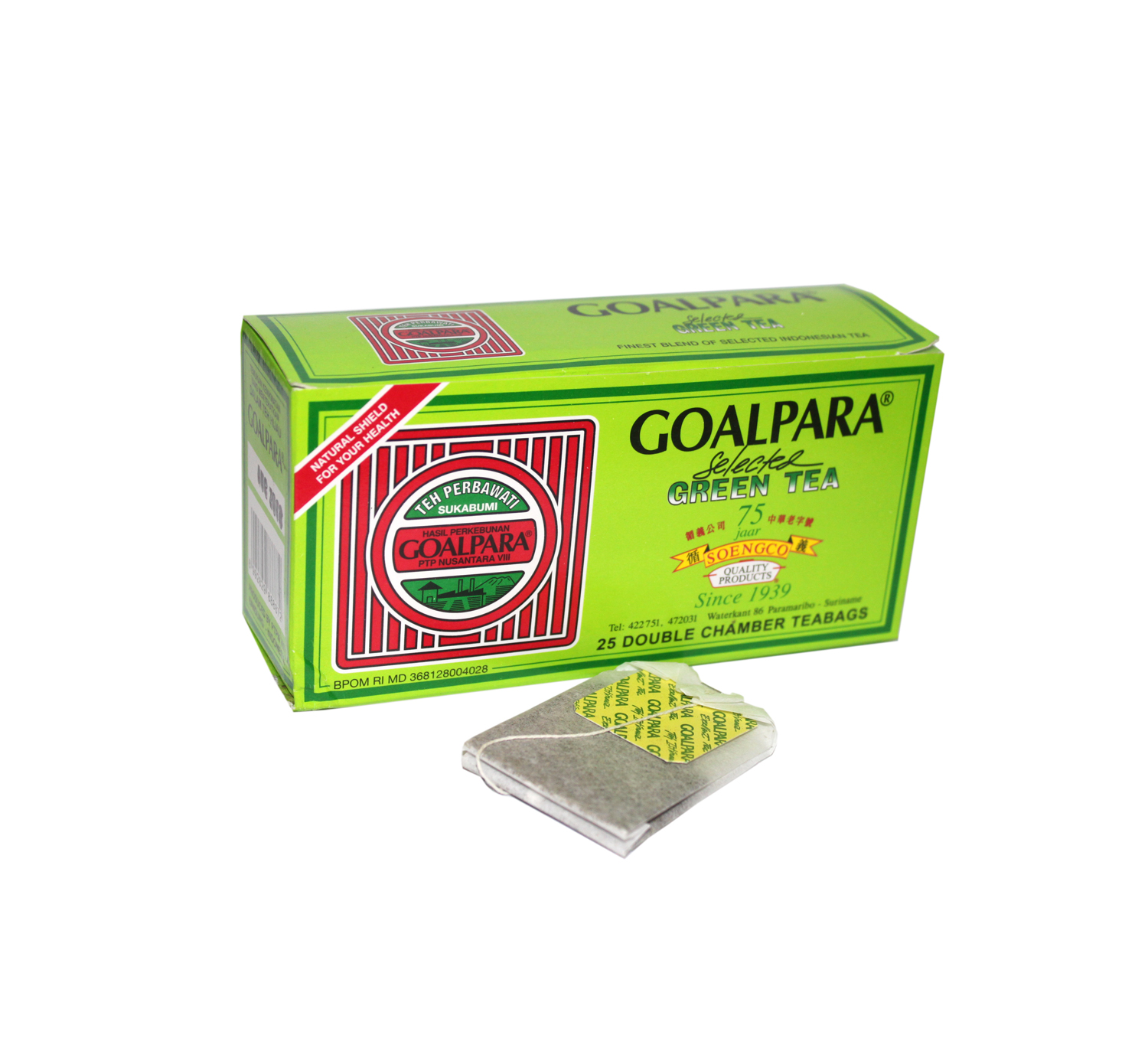 Dekbed energie vee Goalpara Green Tea - Soeng Ngie & Co.